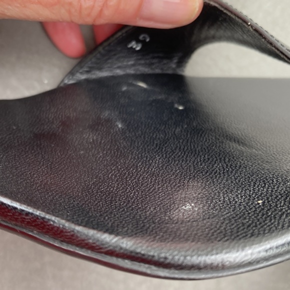 Prada black leather sandals with adjustable straps size 39 - Picture 6 of 8